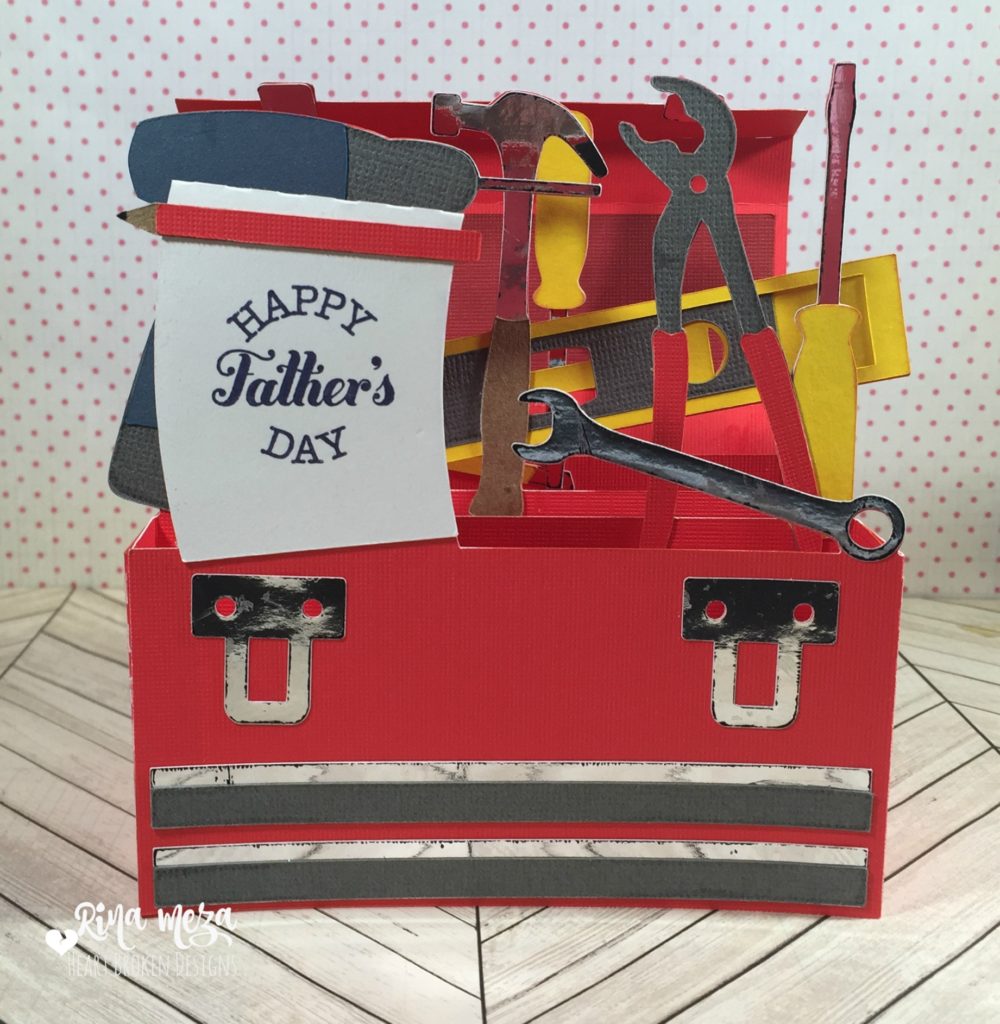 Download Happy Father's Day Tool Box Card - Sincerely Rina